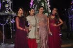 Karisma Kapoor, Kareena Kapoor, Amrita Arora, Malaika Arora Khan at Sangeet ceremony of Riddhi Malhotra and Tejas Talwalkar in J W Marriott, Mumbai on 13th Dec 2014
